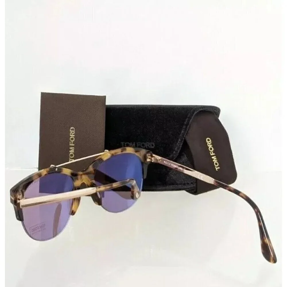 round sunglasses ft0517 NWT Tom Ford FT0517 Havana Round 55mm Sunglasses